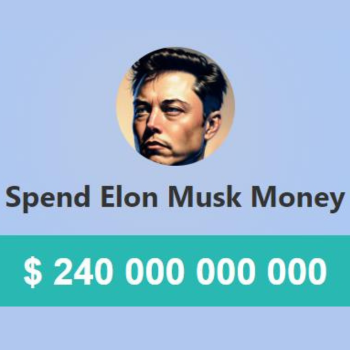 Gasta el dinero de Elon Musk