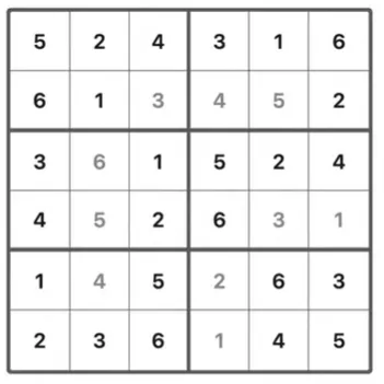 LinkedIn Mini Sudoku 144