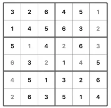 LinkedIn Mini Sudoku 157