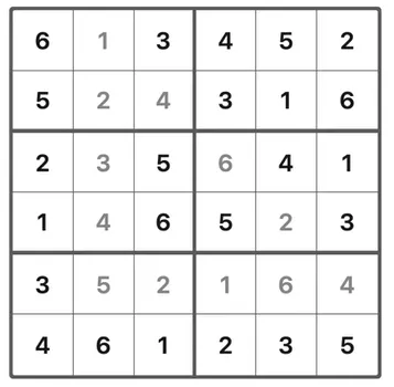 LinkedIn Mini Sudoku 184