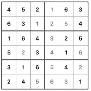 LinkedIn Mini Sudoku 225