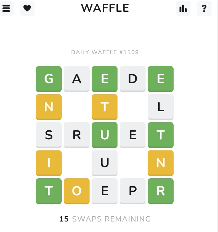 Waffle Answer Today