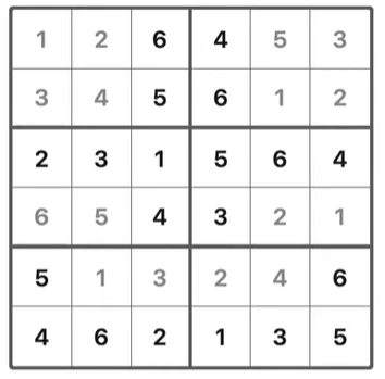 LinkedIn Mini Sudoku 280